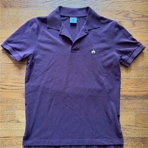 Brooks Brothers Maroon Burgundy Polo